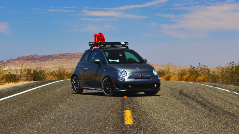 Illustration for article titled How One Man Turned His Fiat 500 Abarth Into an Offroader That Nearly Killed Him